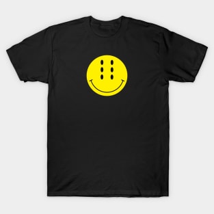 Six-Eyed Smiley Face, Medium T-Shirt